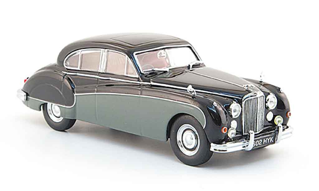 Jaguar MK 8 1/43 Oxford noire grise miniature