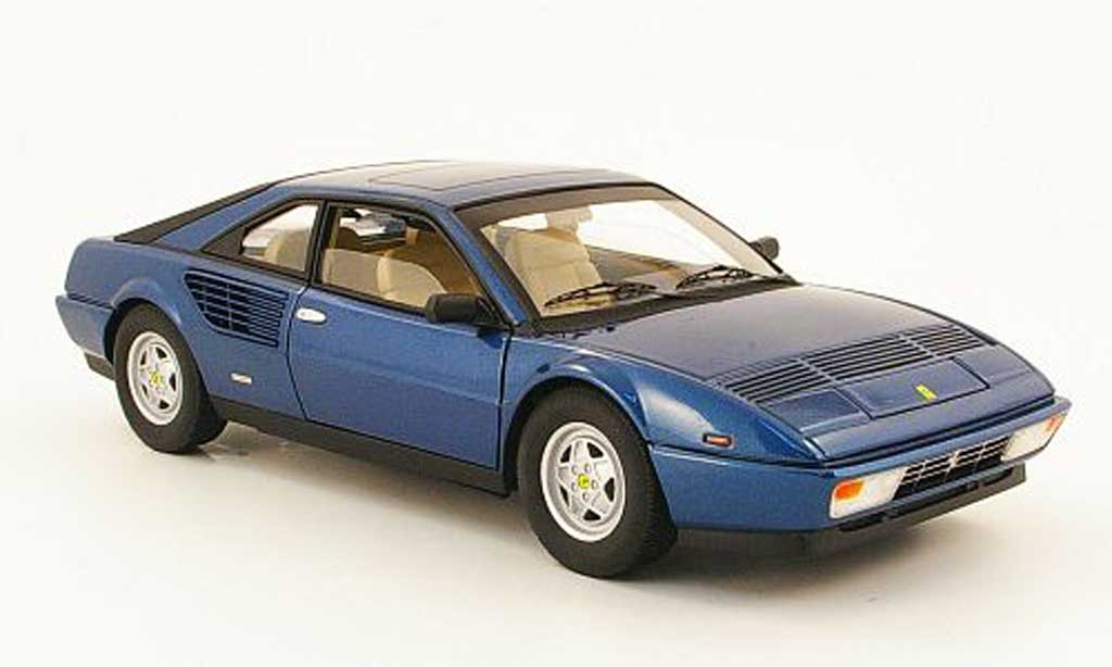 Modellautos Ferrari Mondial 1/18 Hot Wheels 8 3.2 bleu - Online