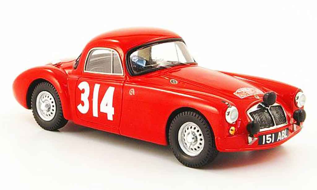 MG A 1/43 Bizarre No.314 Rally Monte Carlo 1962 miniature
