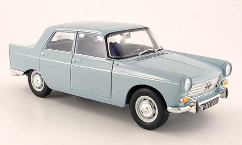 Peugeot 404 Berline 1/18 Norev Berline bleu 1965 miniature