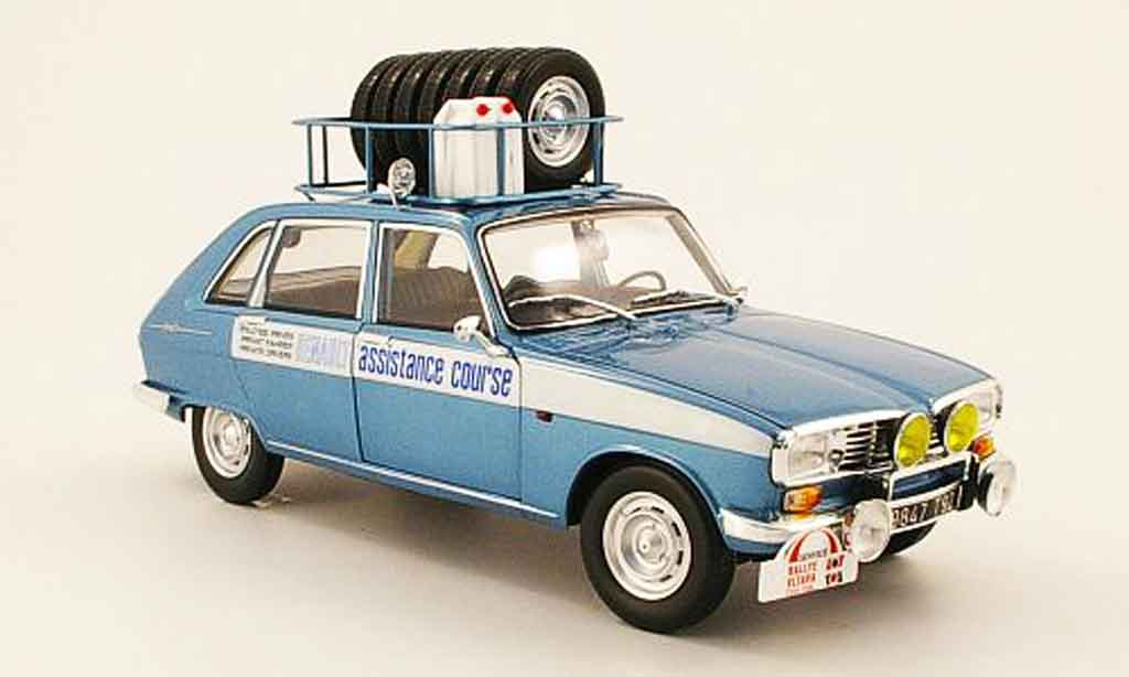 Renault 16 1/18 Norev assistance course avec pneus et bidon essance 1968 miniature