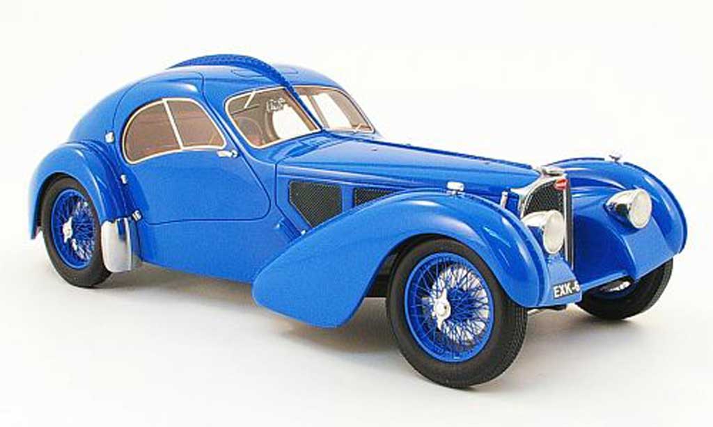 Bugatti 57 SC 1/18 Neo SC atlantic bleu 1938