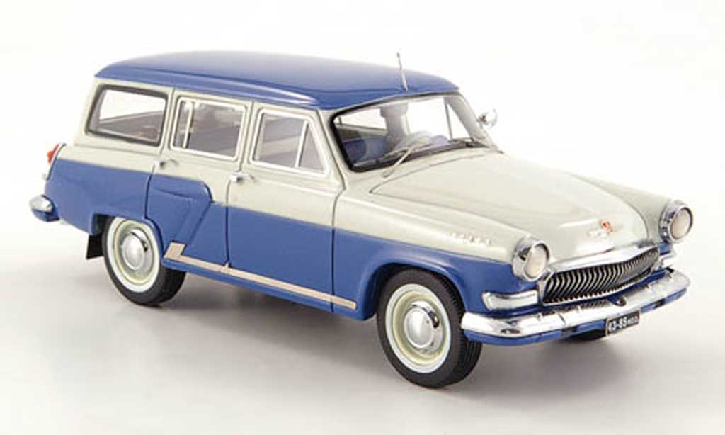 Wolga M22 1/43 Neo bleu/gris clair 1960 miniature