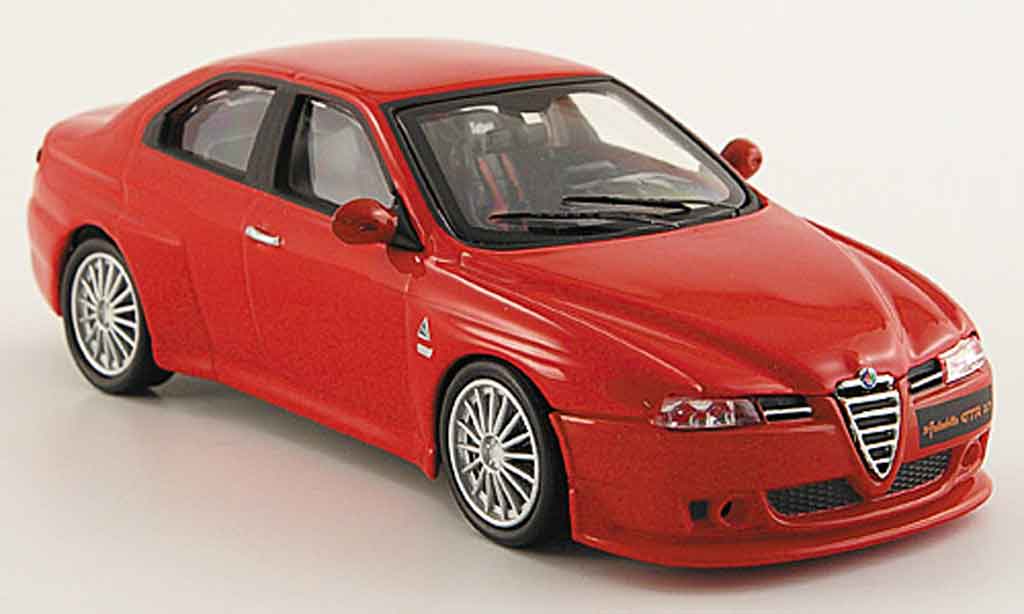Alfa Romeo 156 GTA 1/43 M4 GTA gta 3.7 autodelta rouge miniature
