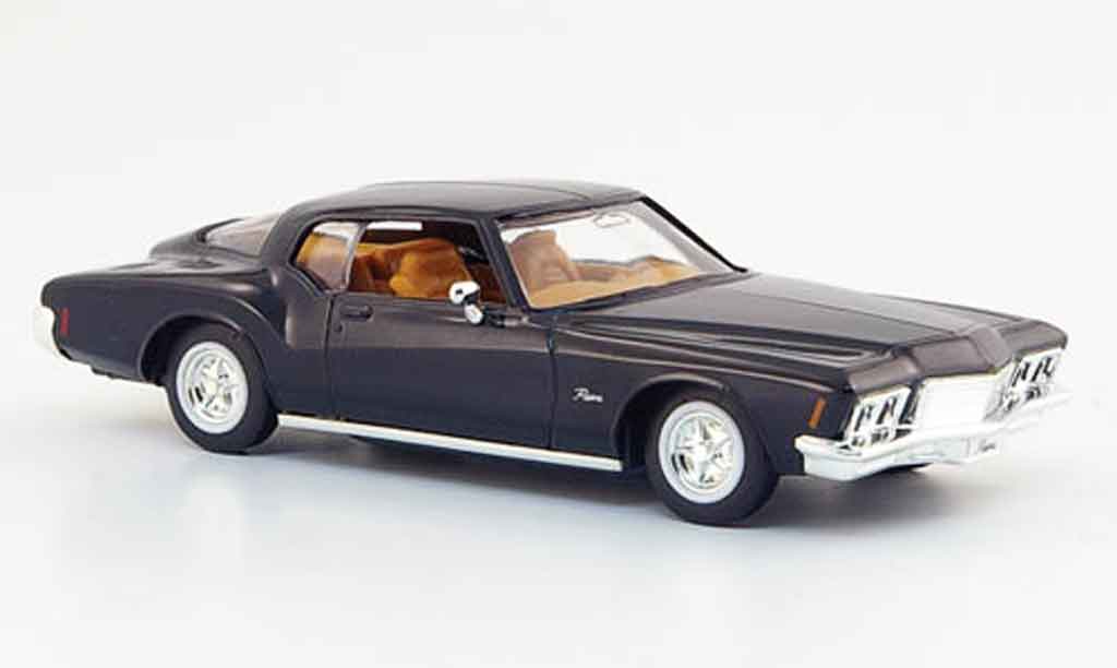 Buick Riviera 1971 1/43 Yat Ming 1971 GS noire miniature