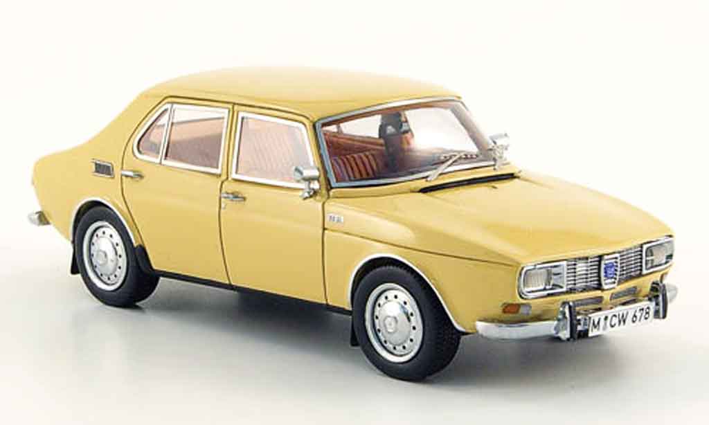 Saab 99 1/43 Neo beige 4 turig edition liavecee 300 1971 miniature