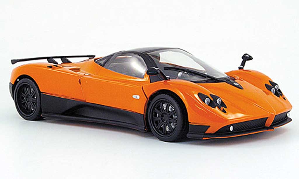 Pagani Zonda F 1/18 Mondo Motors F orange diecast model cars