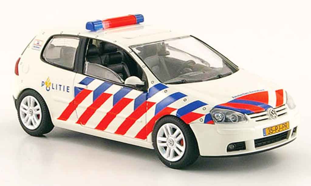 Volkswagen Golf V 1/43 Schuco V politie amsterdam amstelland miniature