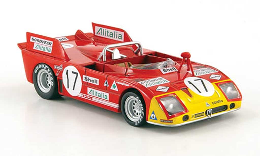 Alfa Romeo 33.3 1972 1/43 M4 1972 TT No.17 24h Le Mans Marko / Elford miniature