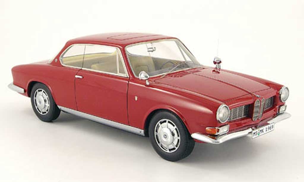 Bmw 3200 1/18 Neo CS bertone rouge 1961 miniature