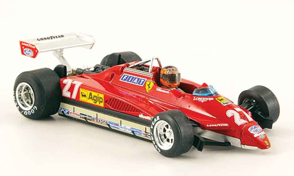 Ferrari 126 1982 1/43 Brumm 1982 C2 turbo no.27 g.villeneuve gp san marino miniature