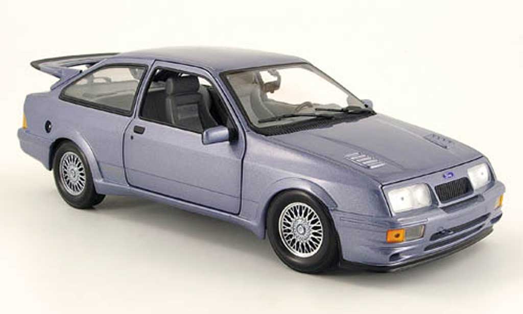 Ford Sierra Cosworth RS 1/18 Minichamps Cosworth RS bleu grise 1988 miniature