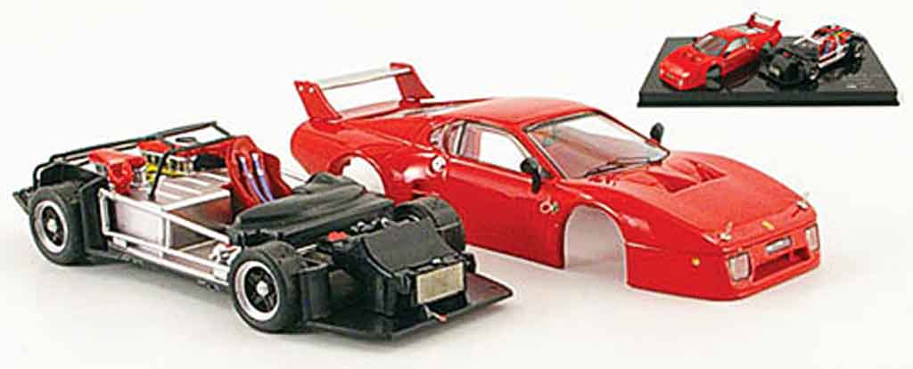 Ferrari 512 BB LM 1/43 Best BB LM rouge kit prasentation 1980 miniature