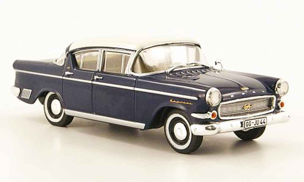 Opel Kapitan 1/43 Starline p 2.5 bleu blanche 1958 miniature