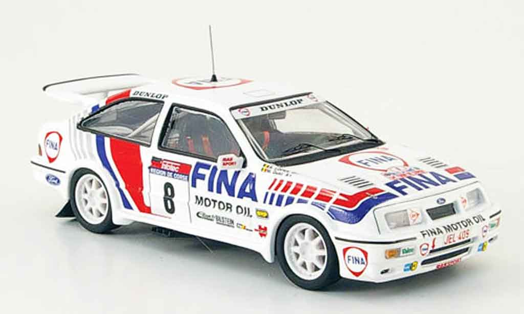 Ford Sierra Cosworth RS 1/43 Trofeu Cosworth RS Cosworth No.8 Fina Rally Korsika 1990 miniature
