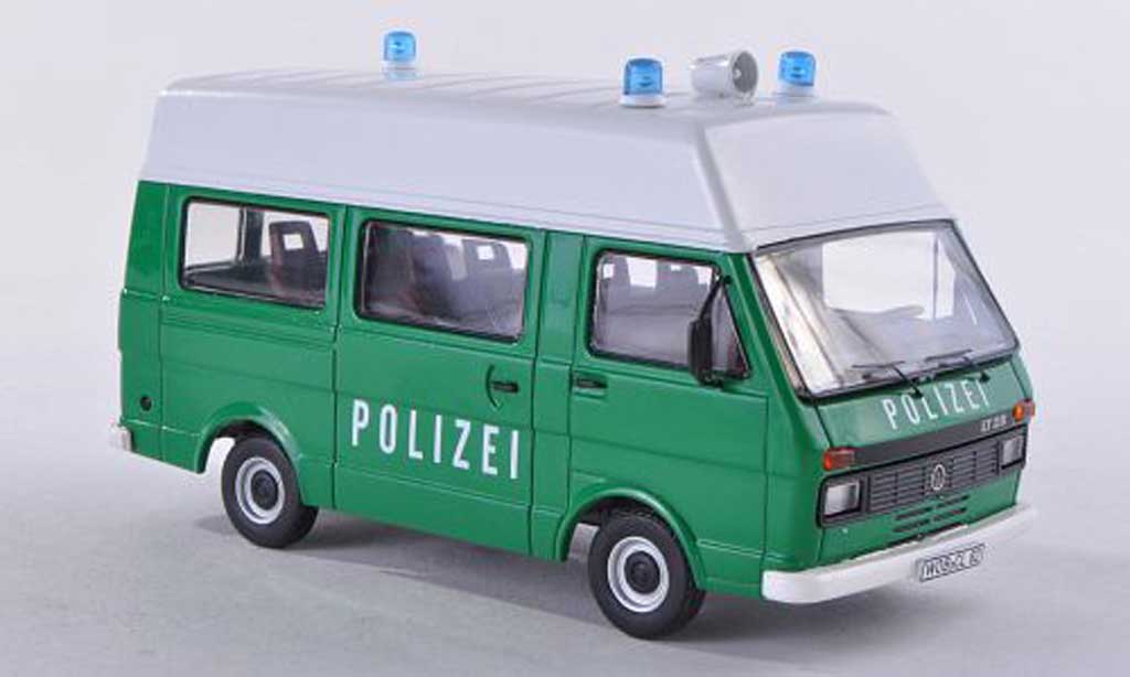 Volkswagen LT28 1/43 Premium ClassiXXs bus toit sureleve police vert