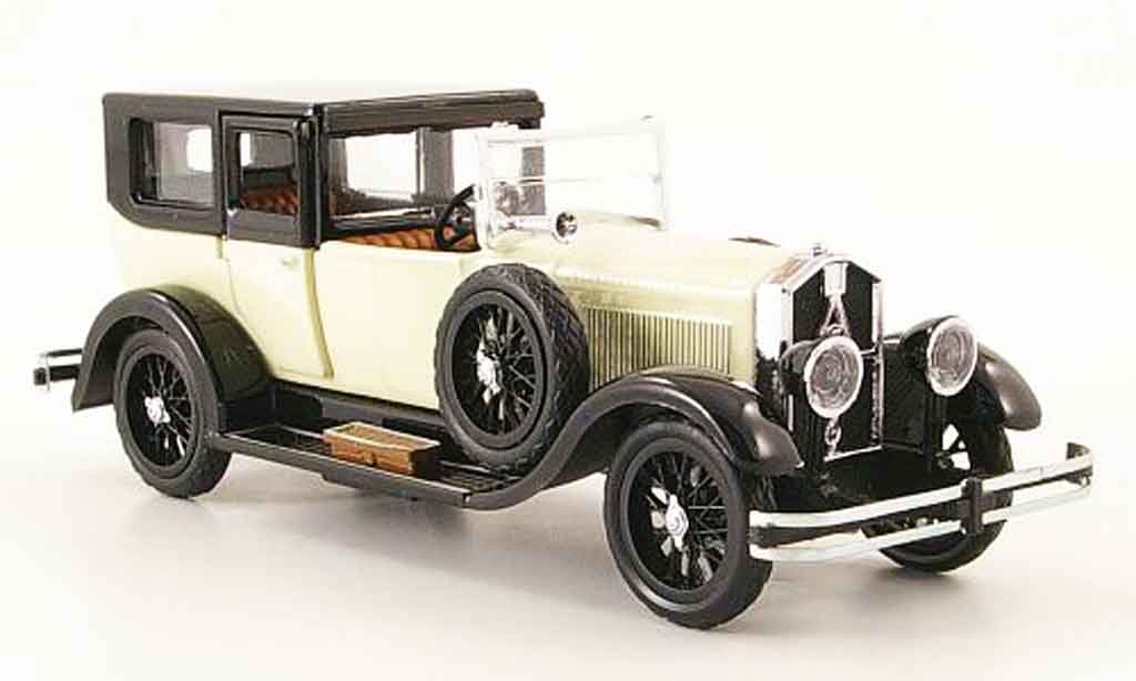 Isotta 8A 1/43 Rio Fraschini Limousine blanche noire offen 1924 miniature