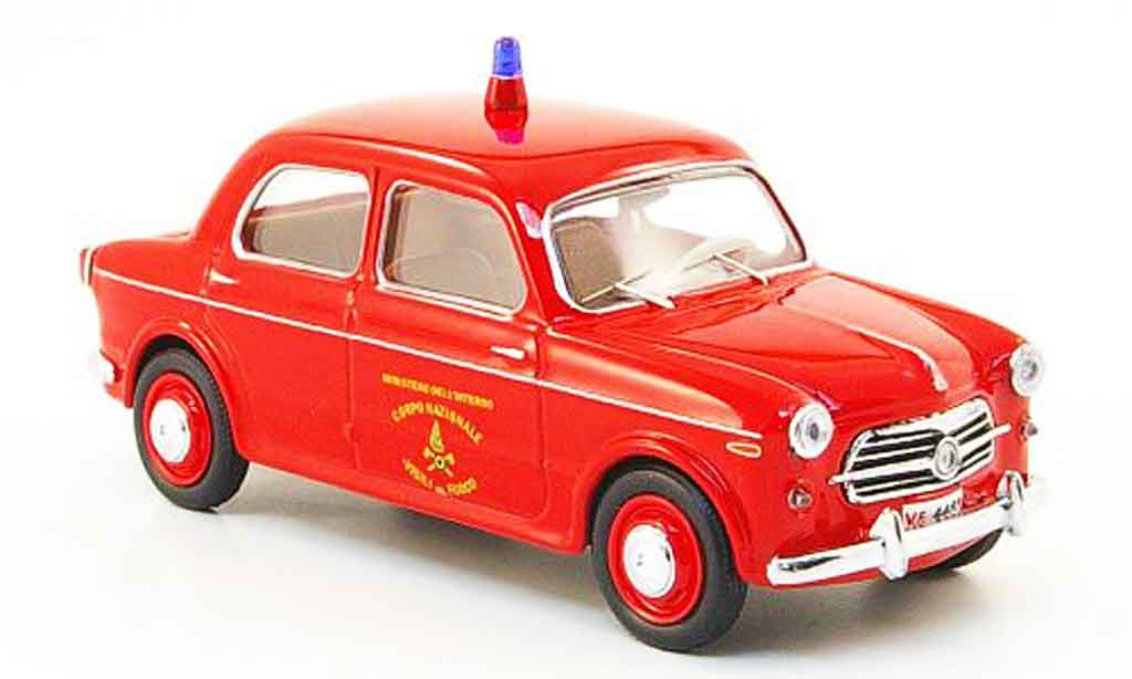 Fiat 1100 1956 1/43 Rio 1956 TV Vigili del Fuoco pompier miniature