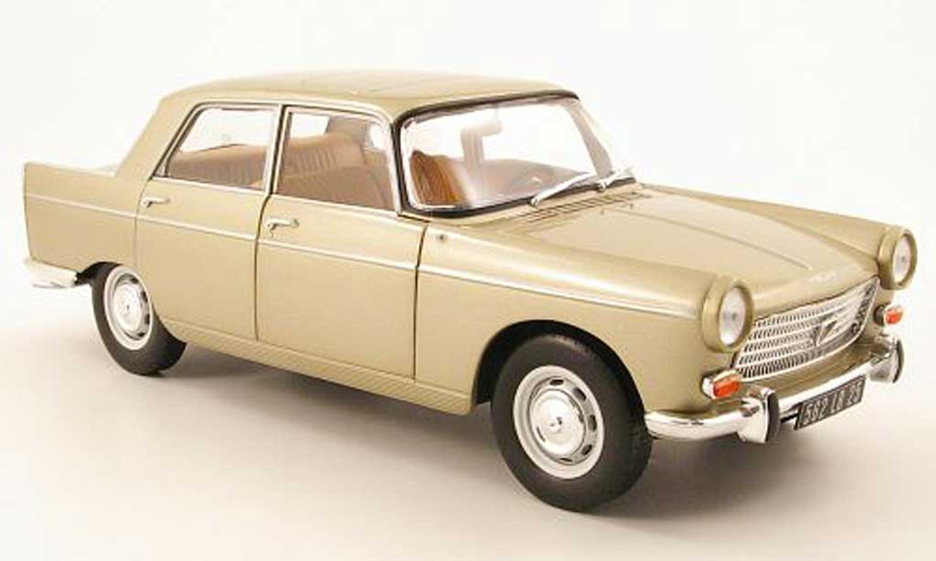 Peugeot 404 Berline 1/18 Norev Berline beige 1965