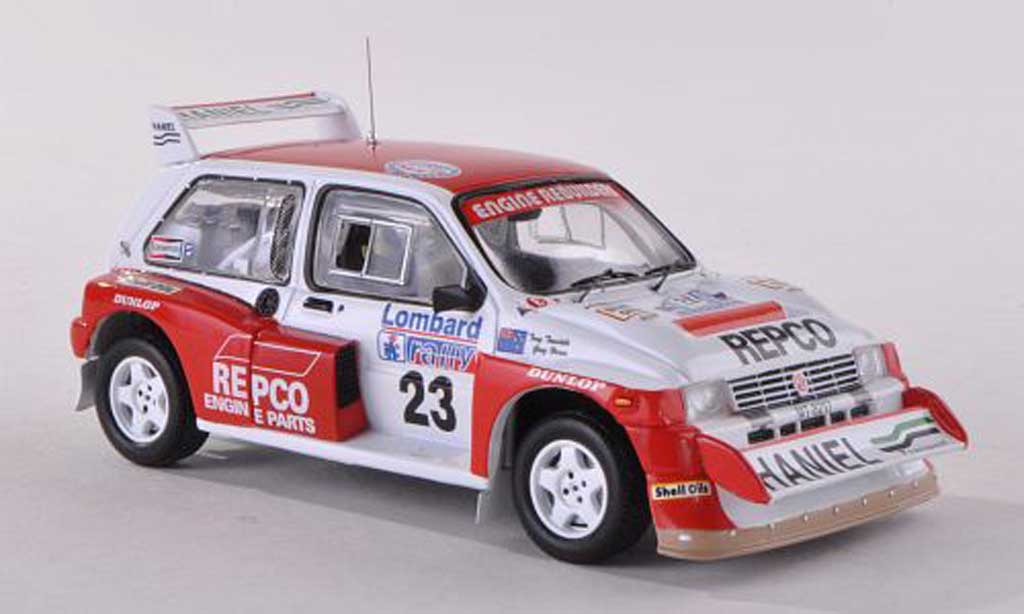 MG Metro 1/43 IXO 6R4 No.23 Repco Rally Grande-Bretagne 1986 Teesdale/Horne miniature