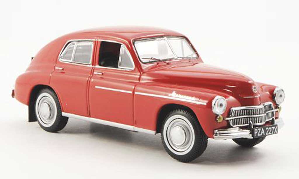 Warszawa 201 1/43 IST Models rouge 1960 miniature