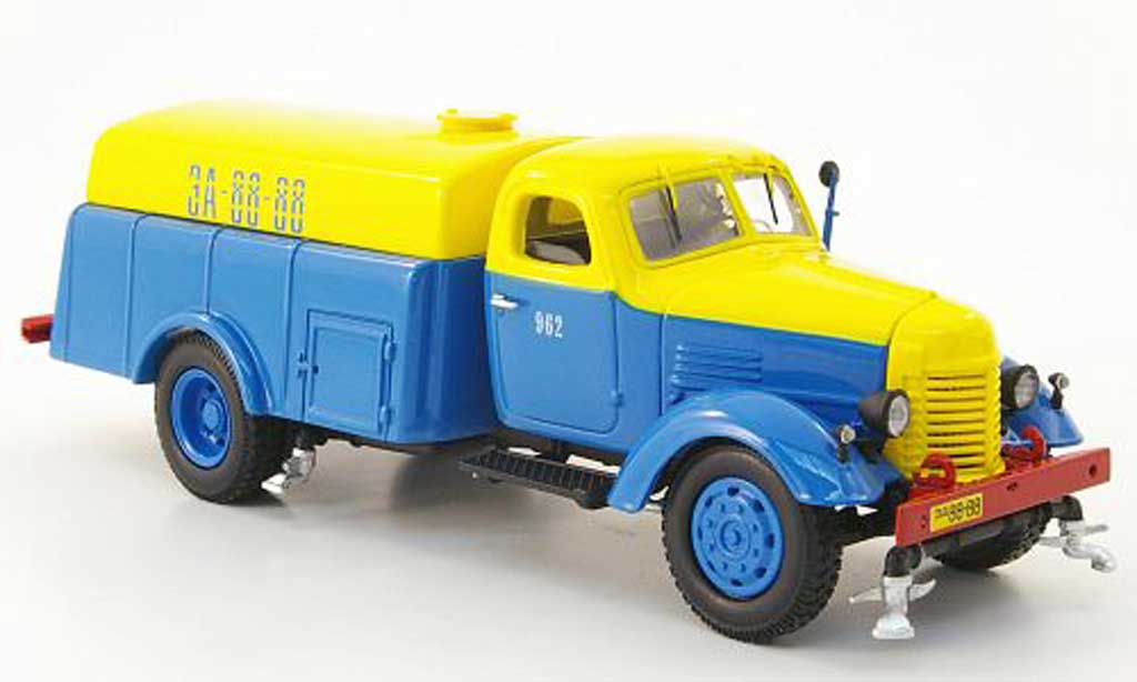 Zis 150 1/43 DIP Models PM-8 Strassenreinigrung bleu/jaune miniature