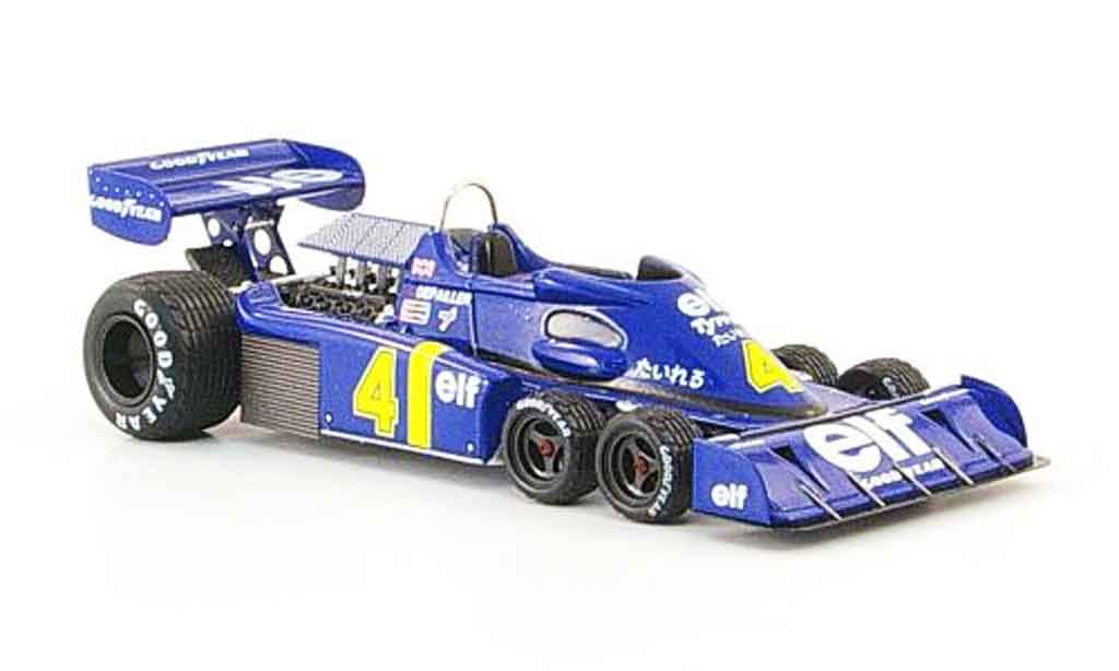 Miniature Tyrrell P34 1/43 Reve Collection No.4 P.Depaillier GP