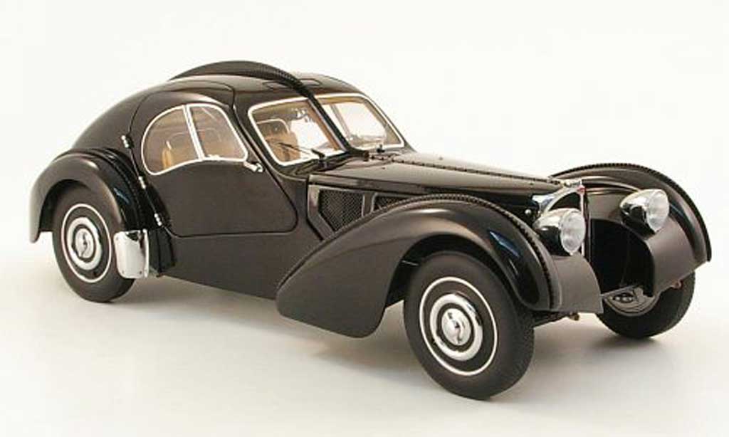 Bugatti 57 SC 1/18 Autoart SC atlantic noire 1938 miniature