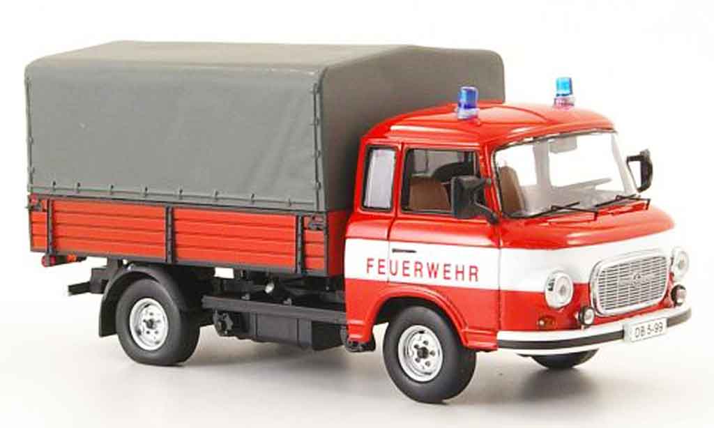 Barkas B 1000 1/43 IST Models Pritsche pompier PP LKW miniature