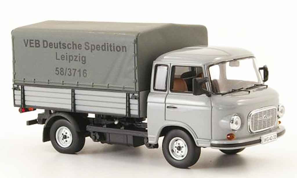 Barkas B 1000 1/43 IST Models Pritsche VEB Deutsche Spedition Leipzig miniature