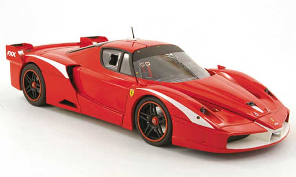 Ferrari Enzo FXX 1/18 Hot Wheels FXX evoluzione red diecast model cars
