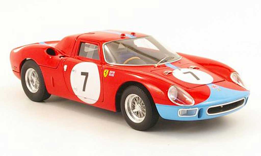 Diecast model cars Ferrari 250 LM 1964 1/18 Hot Wheels 