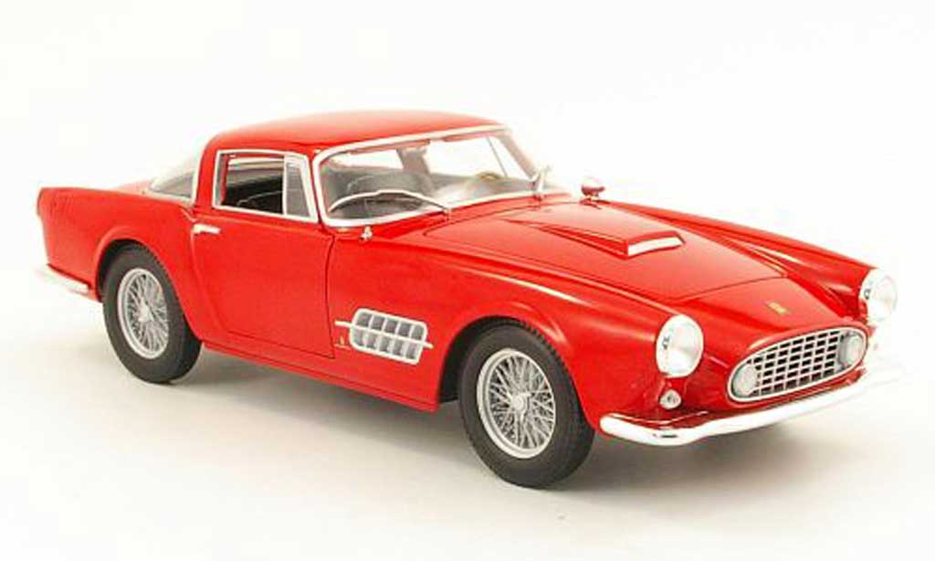 Ferrari 410 1/18 Hot Wheels superamerica rouge miniature
