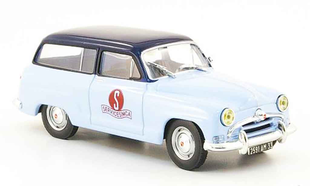 Simca Aronde 1/43 IXO chatelaine service miniature