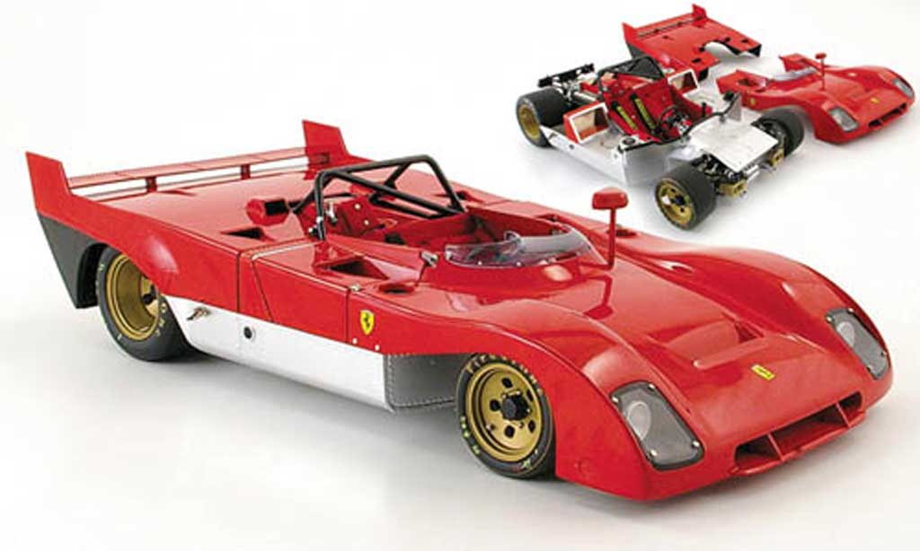 Ferrari 312 1/18 GMP pb predotyp red