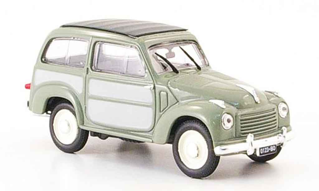 Fiat 500 1/43 Norev Belvedere grise 1951 miniature