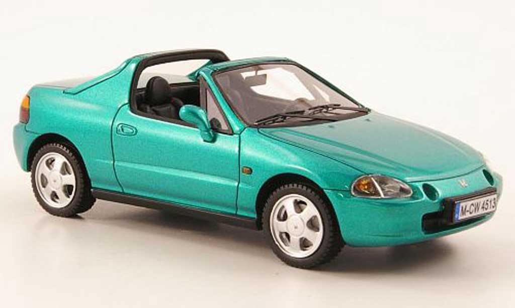 Honda CRX del Sol 1/43 Neo del Sol grun limit. Auflage 300 1992 miniature