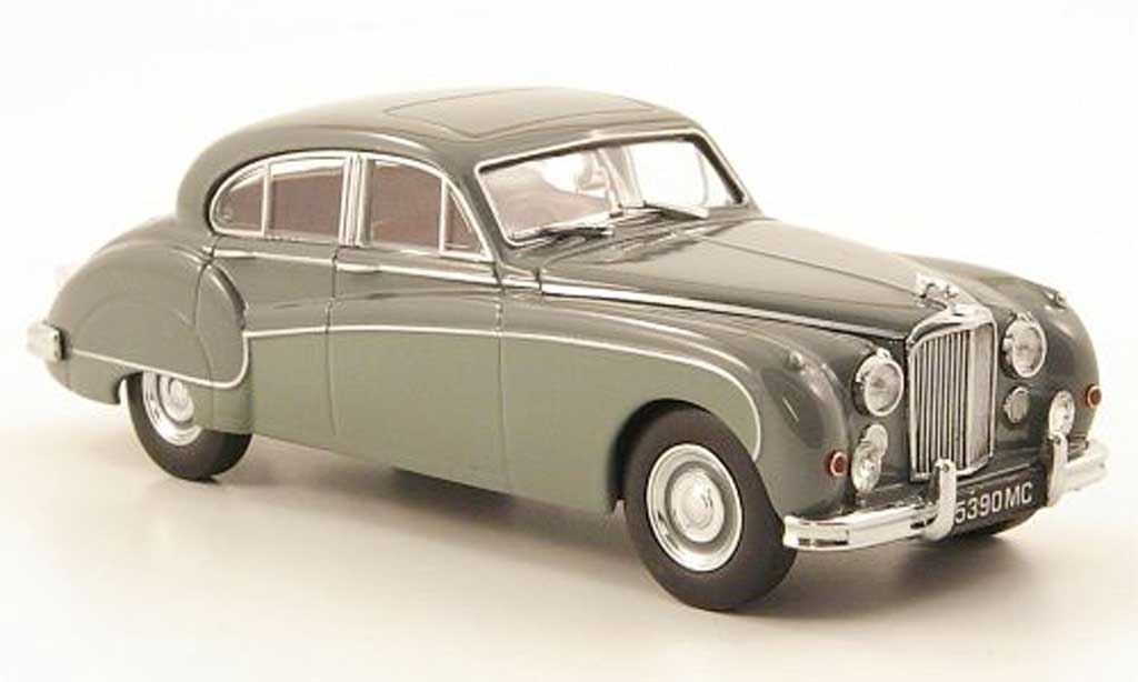Jaguar MK 9 1/43 Oxford 9 grise/grise miniature