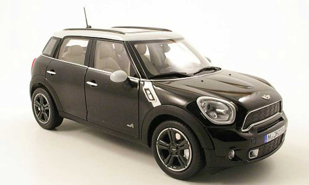 Mini Countryman S 1/18 Norev noire/grise 2010 miniature
