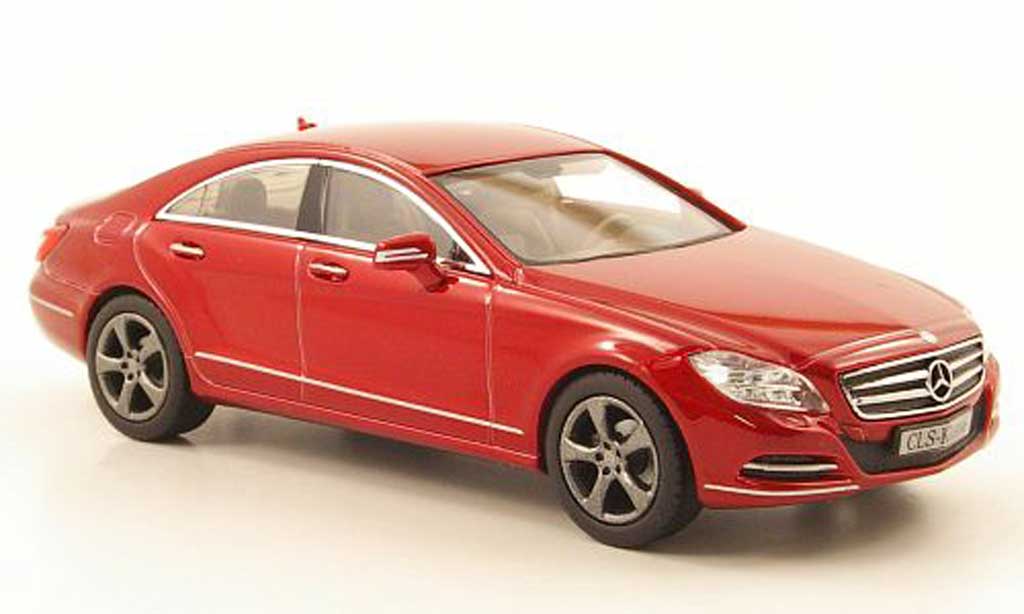 Mercedes Classe CLS 1/43 Norev (C218) rouge 2011 miniature