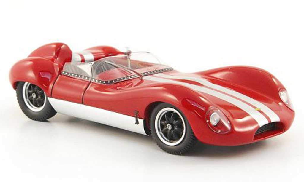 Lola MK1 1/43 Spark rouge/grise 1960 miniature