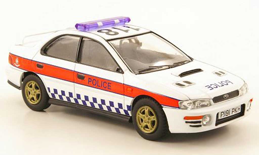 Subaru Impreza 1/43 Vanguards Turbo Humberside Police Polizei (GB) miniature