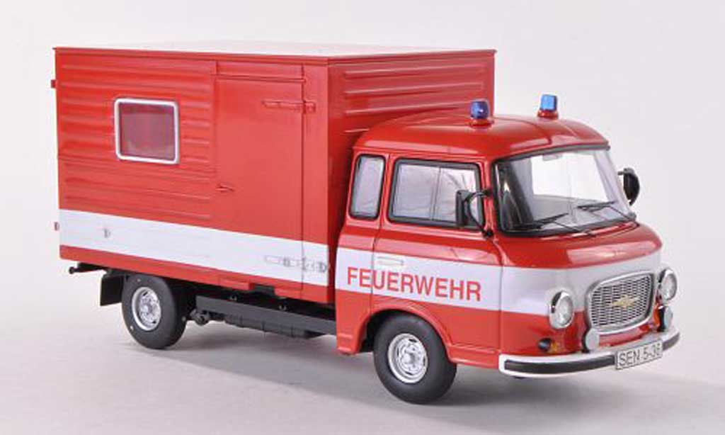 Barkas B 1000 1/43 Schuco Koffer Feuerwehr miniature