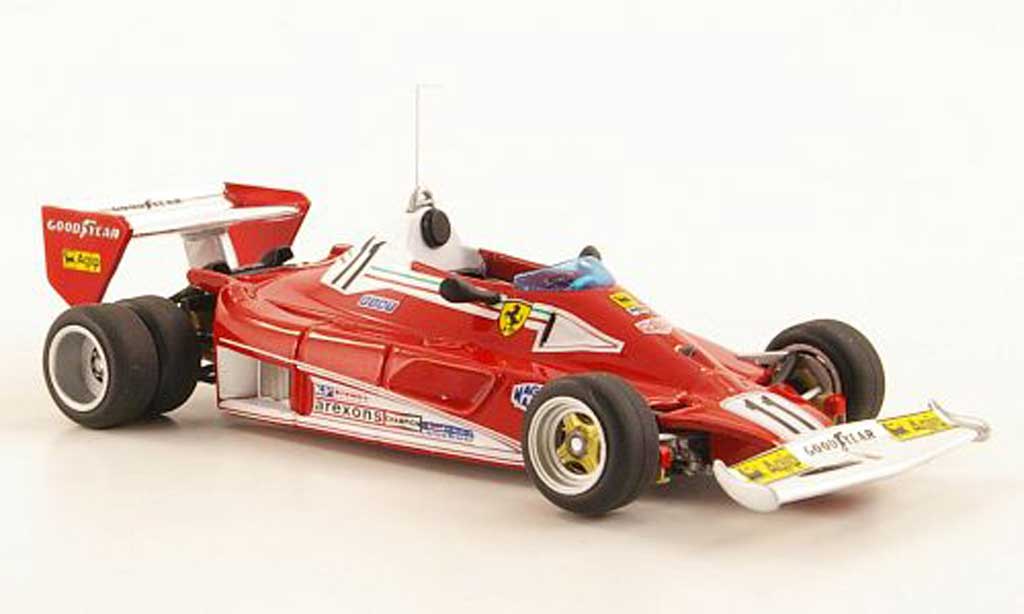Ferrari 312 T2 1/43 Hot Wheels Elite T2 No.11 Niki Lauda Testfahrzeug (Elite) 1977 diecast model cars