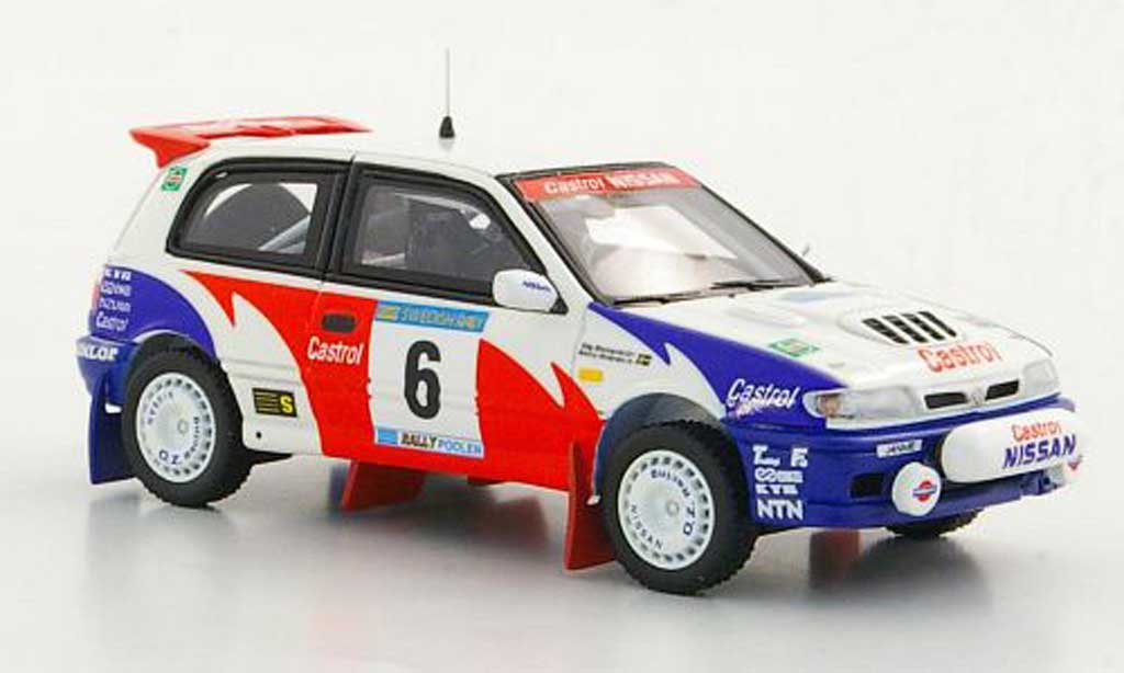 Nissan Pulsar 1/43 Provence Moulage GTI-R No.6 S.Blomqvist / B. Melander Rally Schweden 1992 miniature