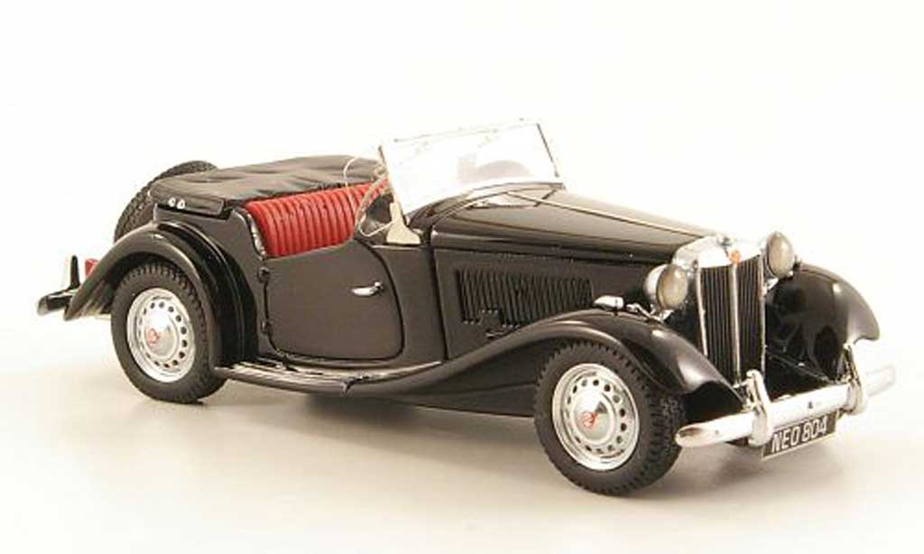 MG TD 1/43 Neo MKII noire 1950 miniature