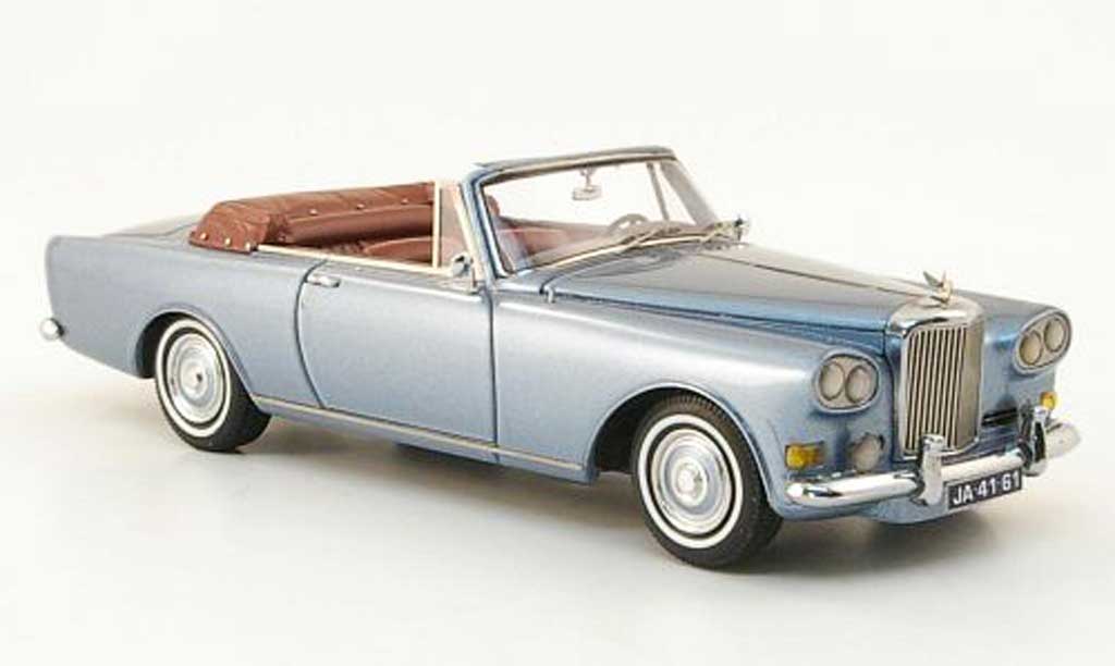 Bentley Continental SIII 1/43 Neo SIII Mulliner Park Ward DHC grise bleu 1963 miniature