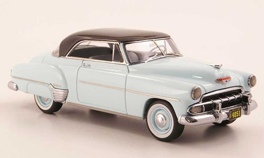 Chevrolet De Luxe 1/43 Neo Styleline Hardtop Coupe bleu/grise 1952 miniature