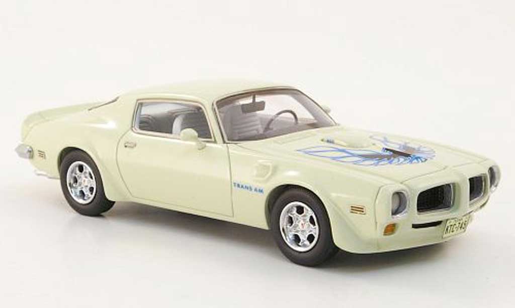 Pontiac Trans Am 1/43 Neo Firebird blanche 1972 miniature