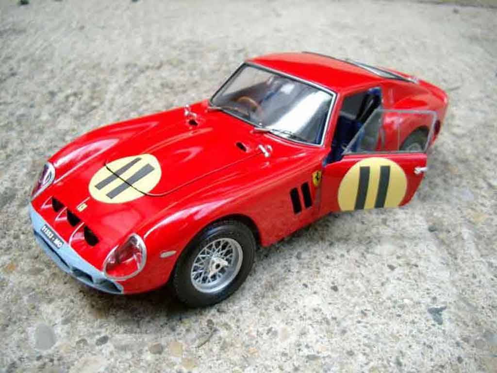 Ferrari 250 GTO 1963 #11 Burago modellini auto 1/18 